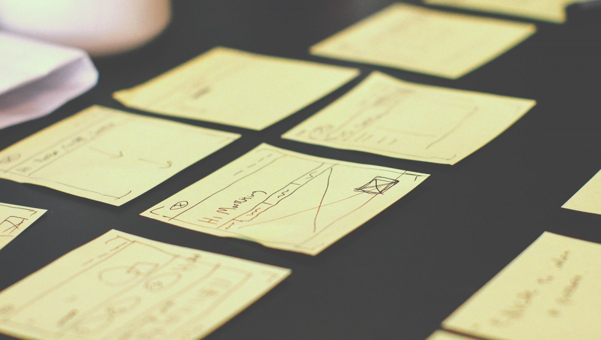 A lot of tasks in post-its A lot of tasks in post-its