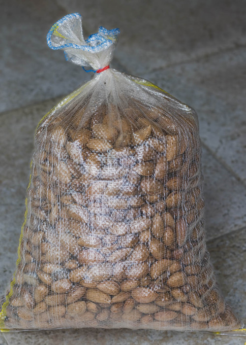 Saco de almendras ecológicas de 25 Kg
