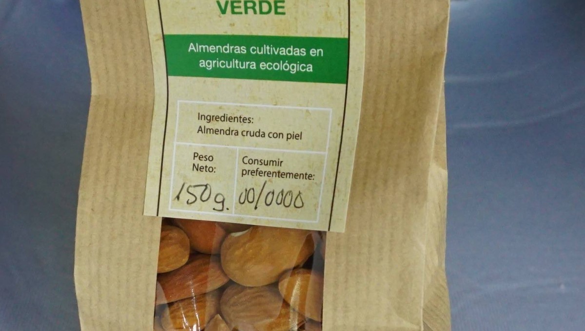 Almendra cascada ecológica 150 gr