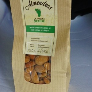 Almendra cascada ecológica 150 gr