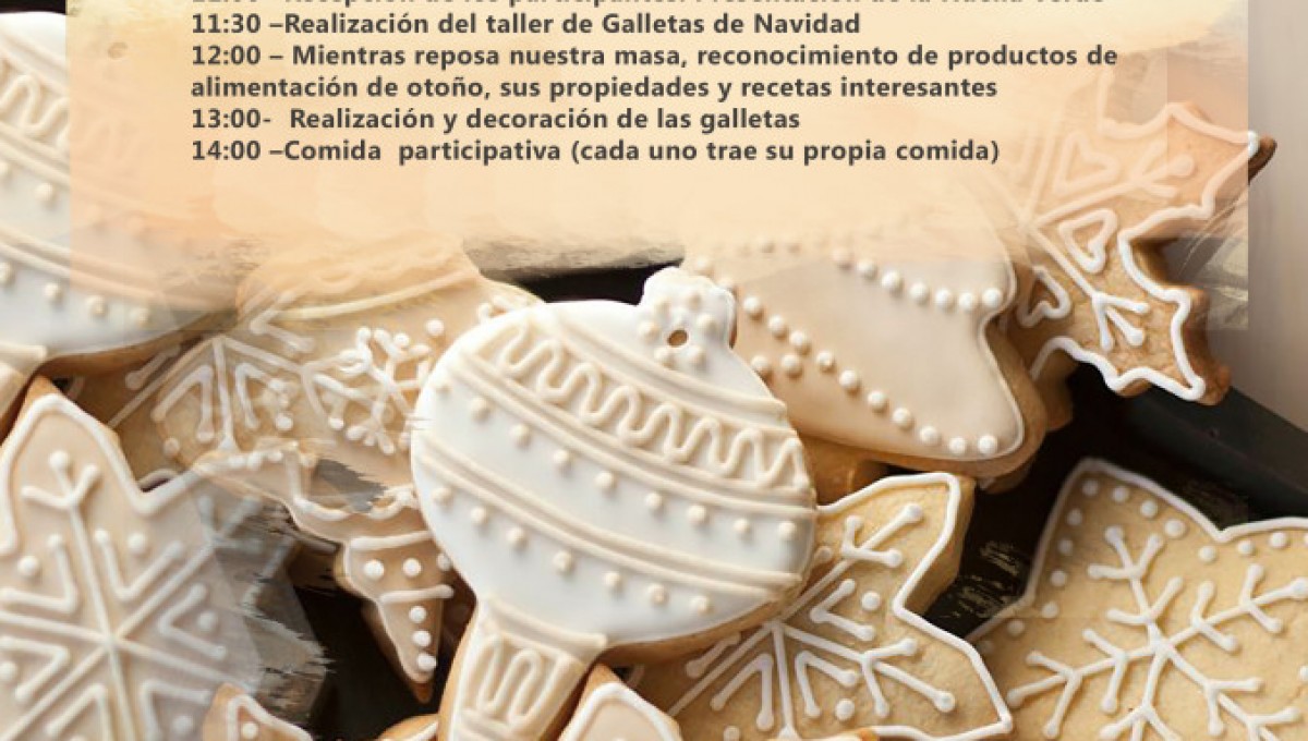 Taller de galletas navideñas