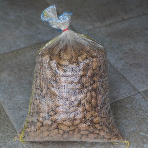 Saco de almendras ecológicas de 25 Kg